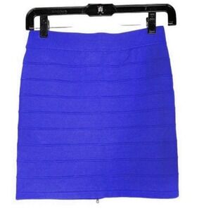 Wetseal Blue Mini skirt Medium NEW